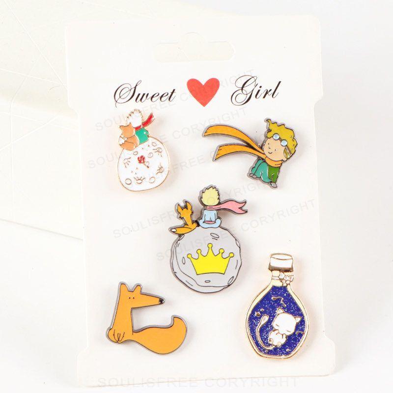 The Little Prince rose shape  Pins