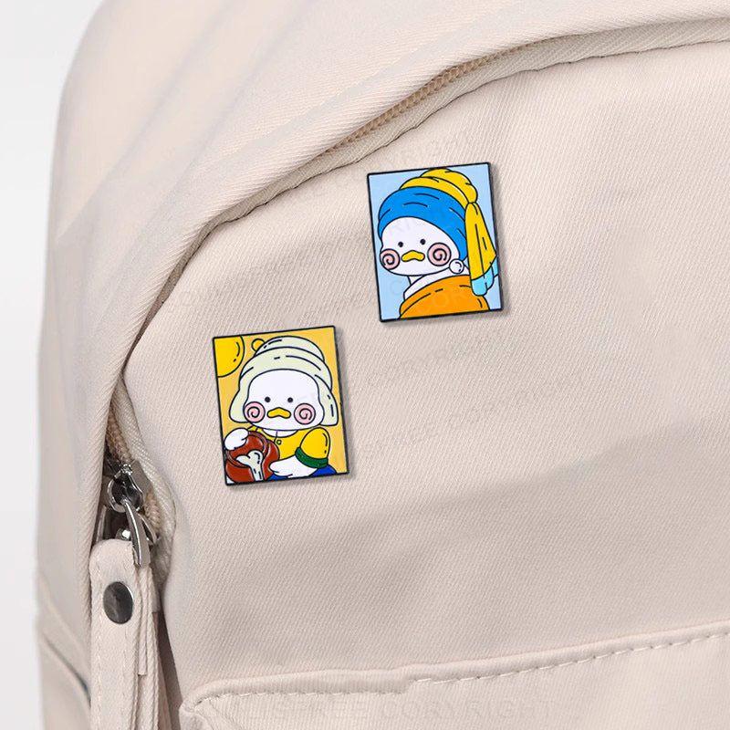 Duck Famous Painting Pins