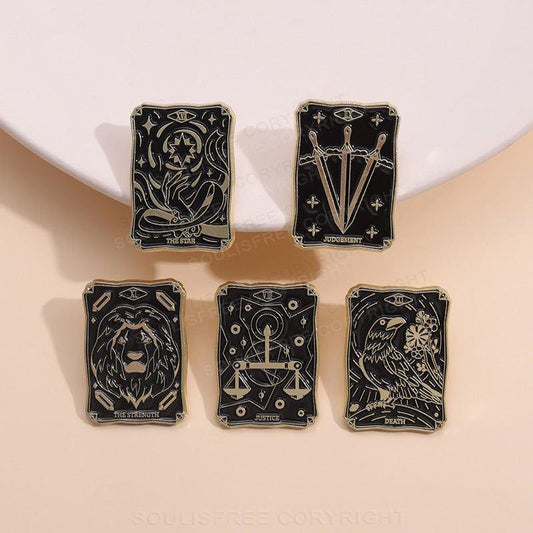 Vintage Tarot Pins