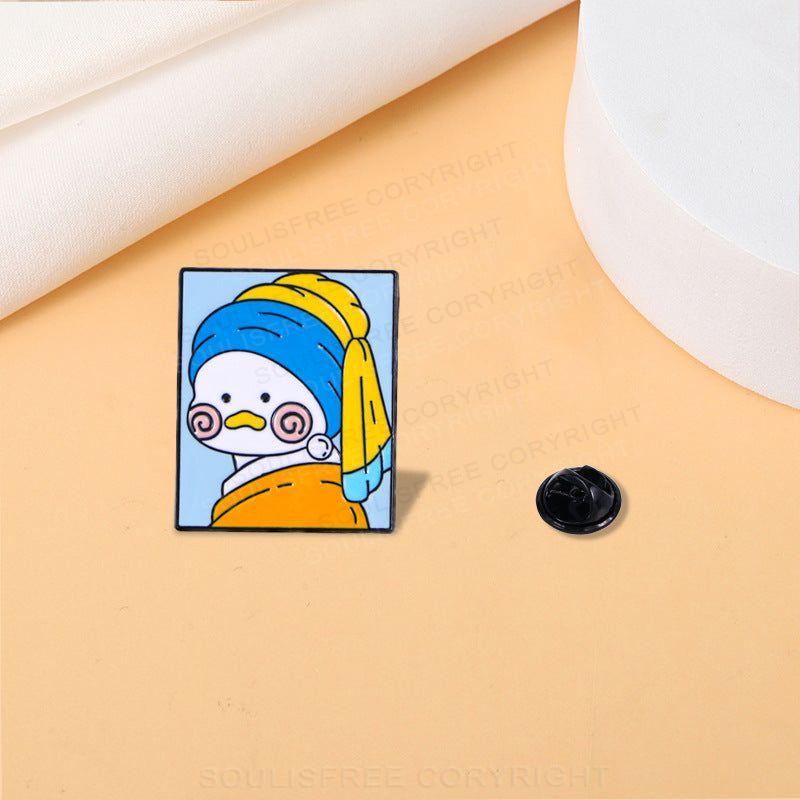 Duck Famous Painting Pins