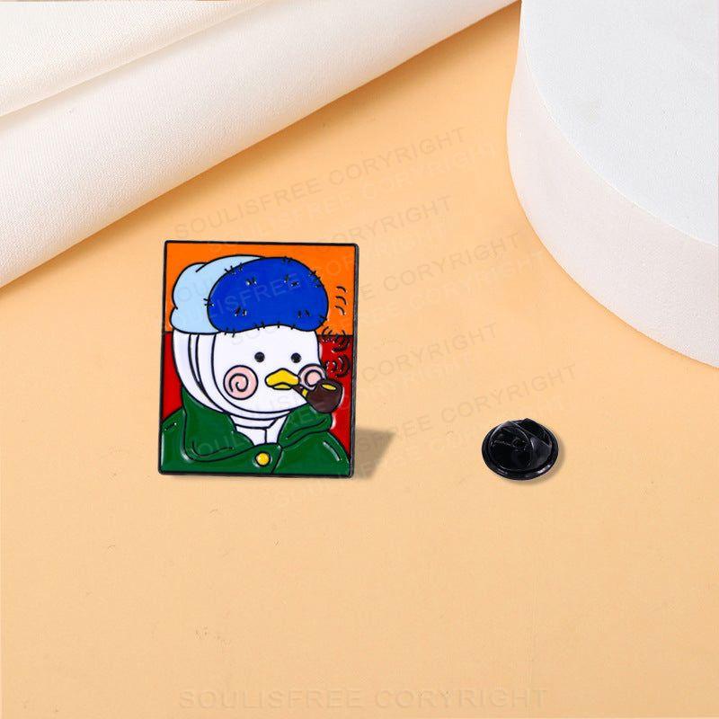 Duck Famous Painting Pins