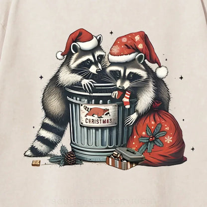 Garbage Raccoon For Christmas