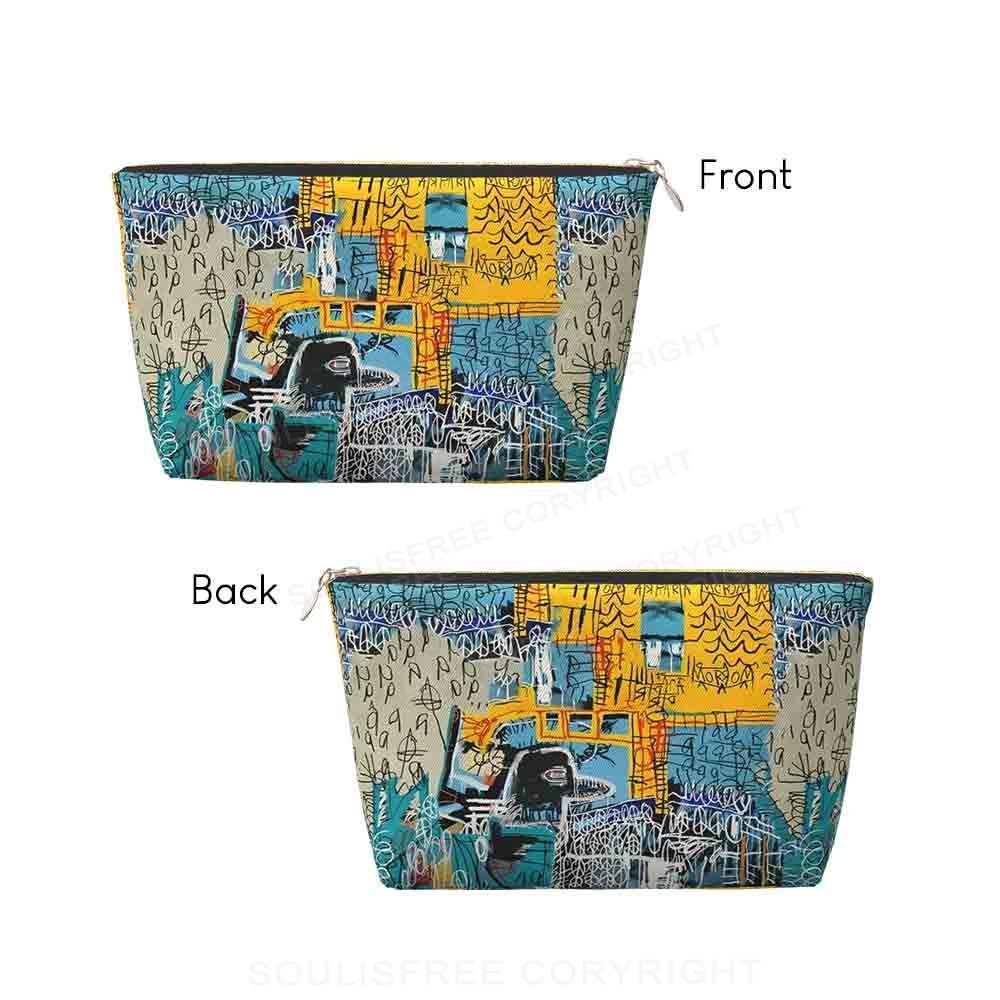 Funny Time Cosmetic Bag