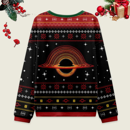 The Eternal Decay Of Black Holes Ugly Christmas Sweater