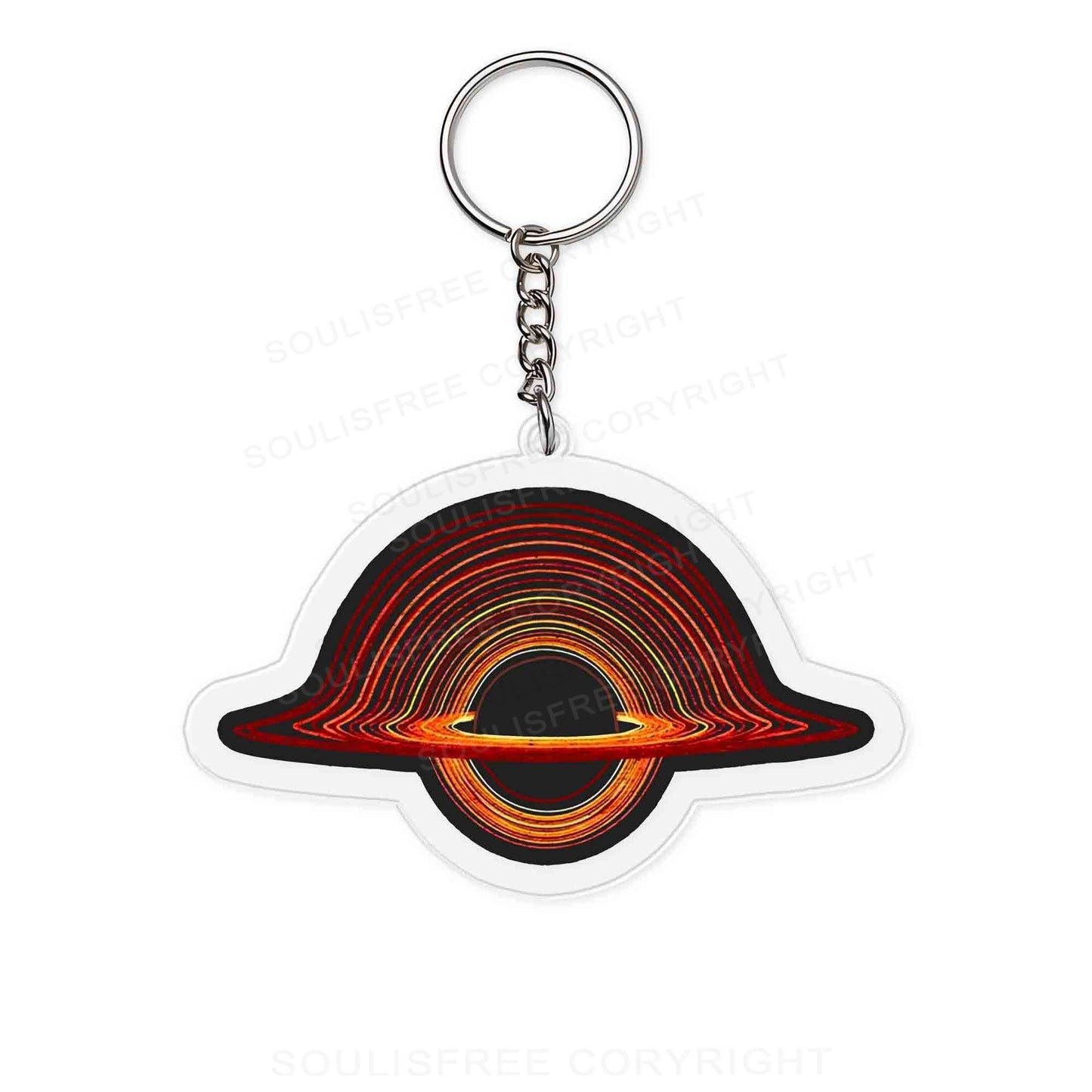 Planet Aperture Keychain