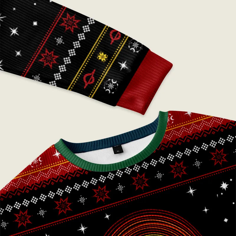 The Eternal Decay Of Black Holes Ugly Christmas Sweater