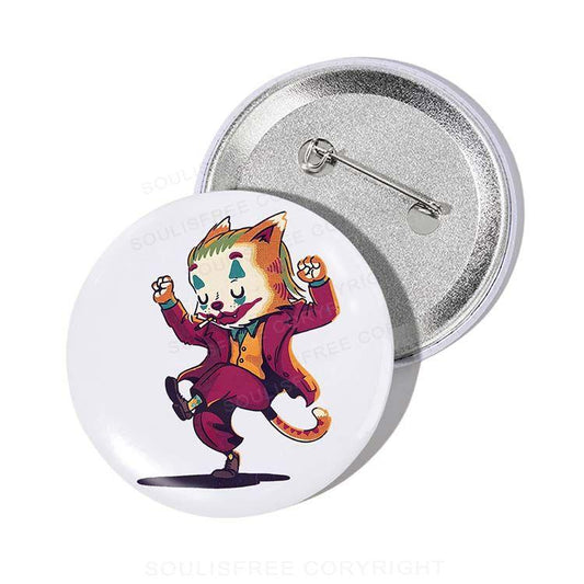 Clown Cat Pin