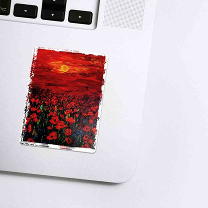 Flower 1PCS Stickers