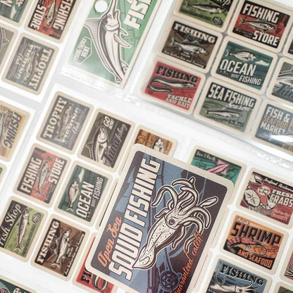 Vintage Series 100PCS Stickers