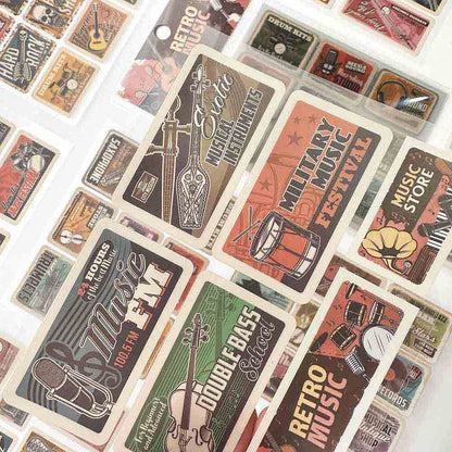 Vintage Series 100PCS Stickers