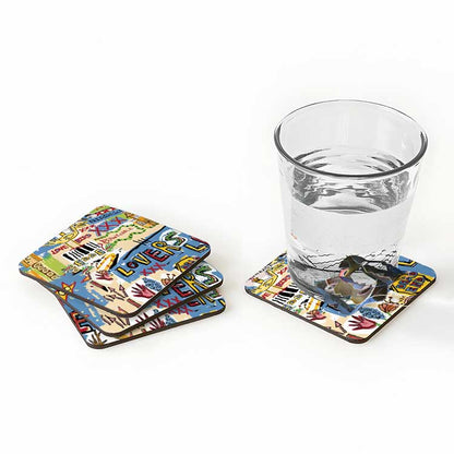 Lovers Drink Coaster