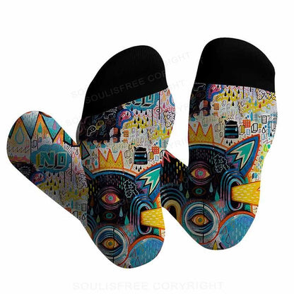 PAF-dog Full Print Socks