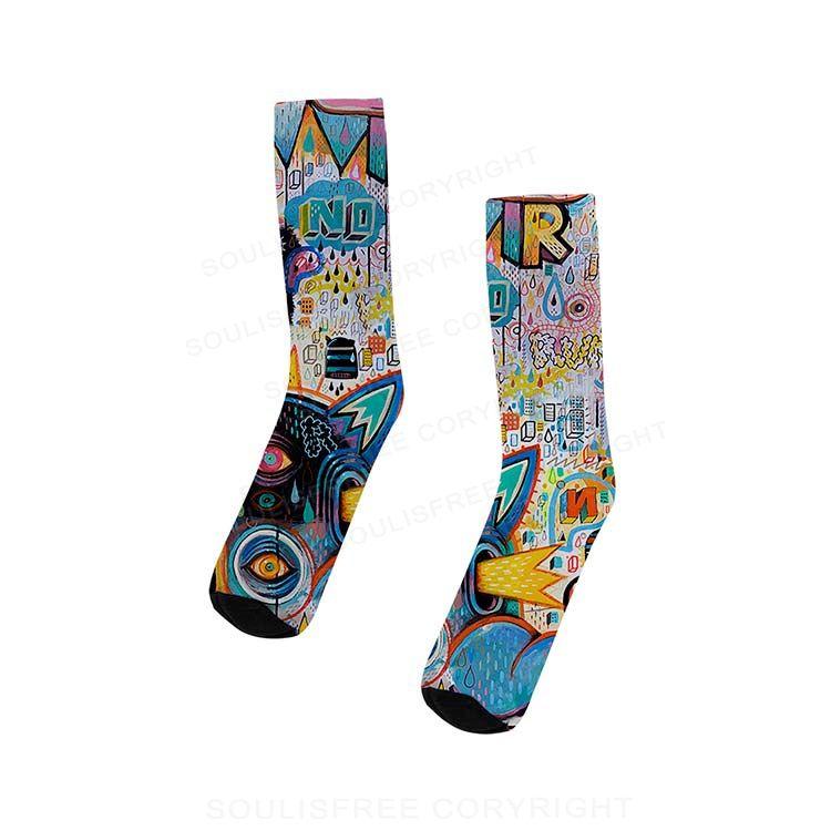 PAF-dog Full Print Socks