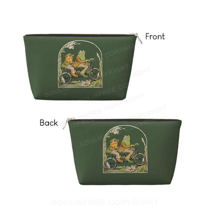 Frog Couple Cosmetic Bag