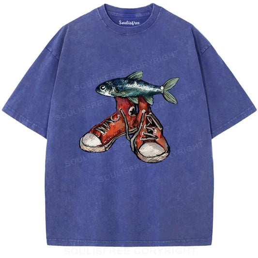 Fish Wearing Shoes