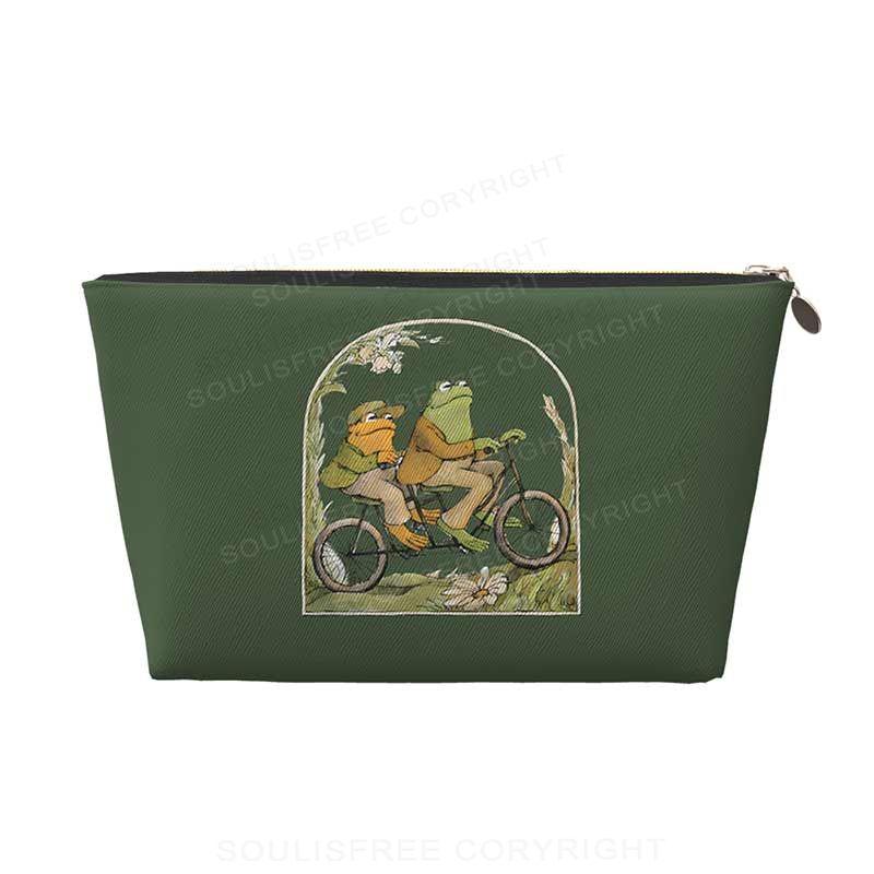 Frog Couple Cosmetic Bag