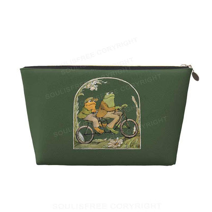 Frog Couple Cosmetic Bag