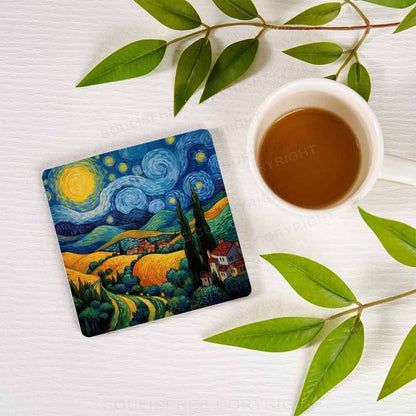 Village View Drink Coaster