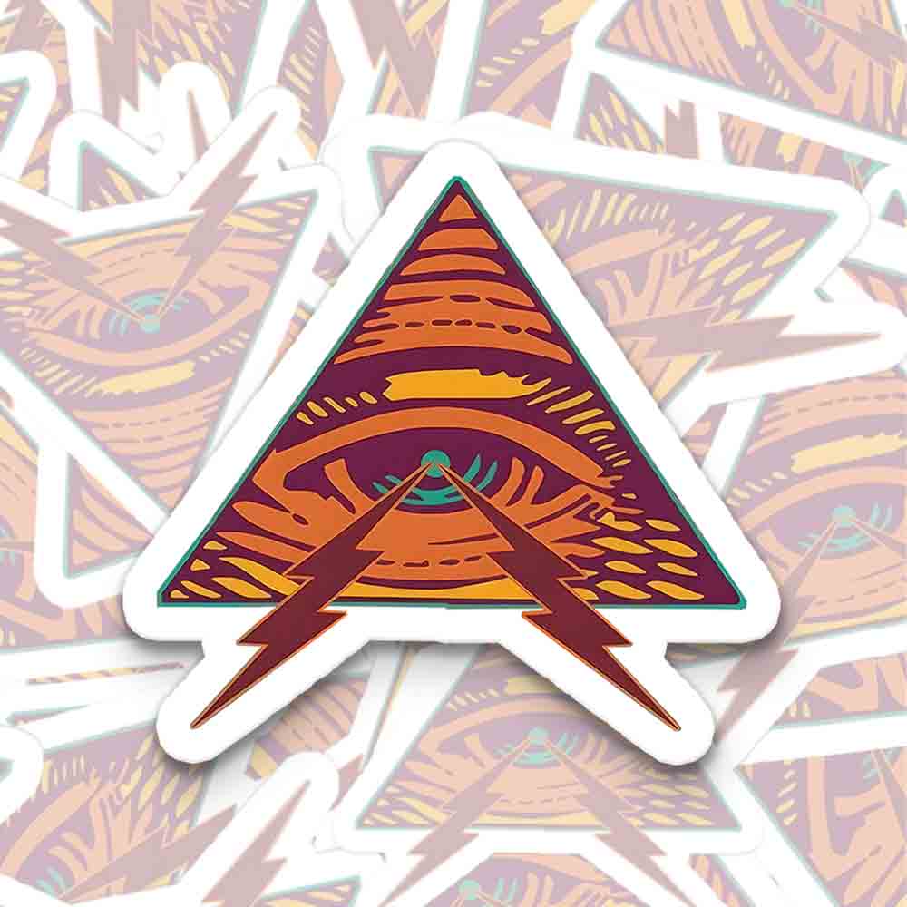 Eye Of Light 1PC Sticker