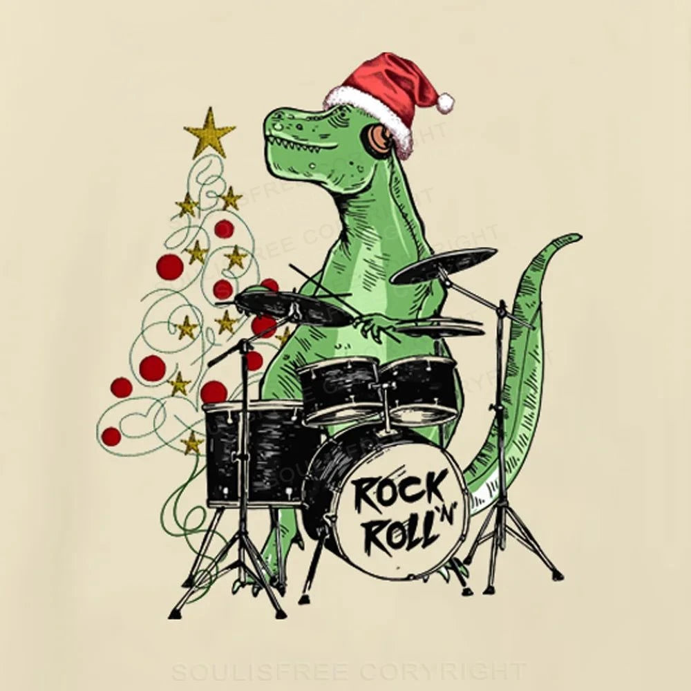 Christmas Dinosaur Playing Ⅰ