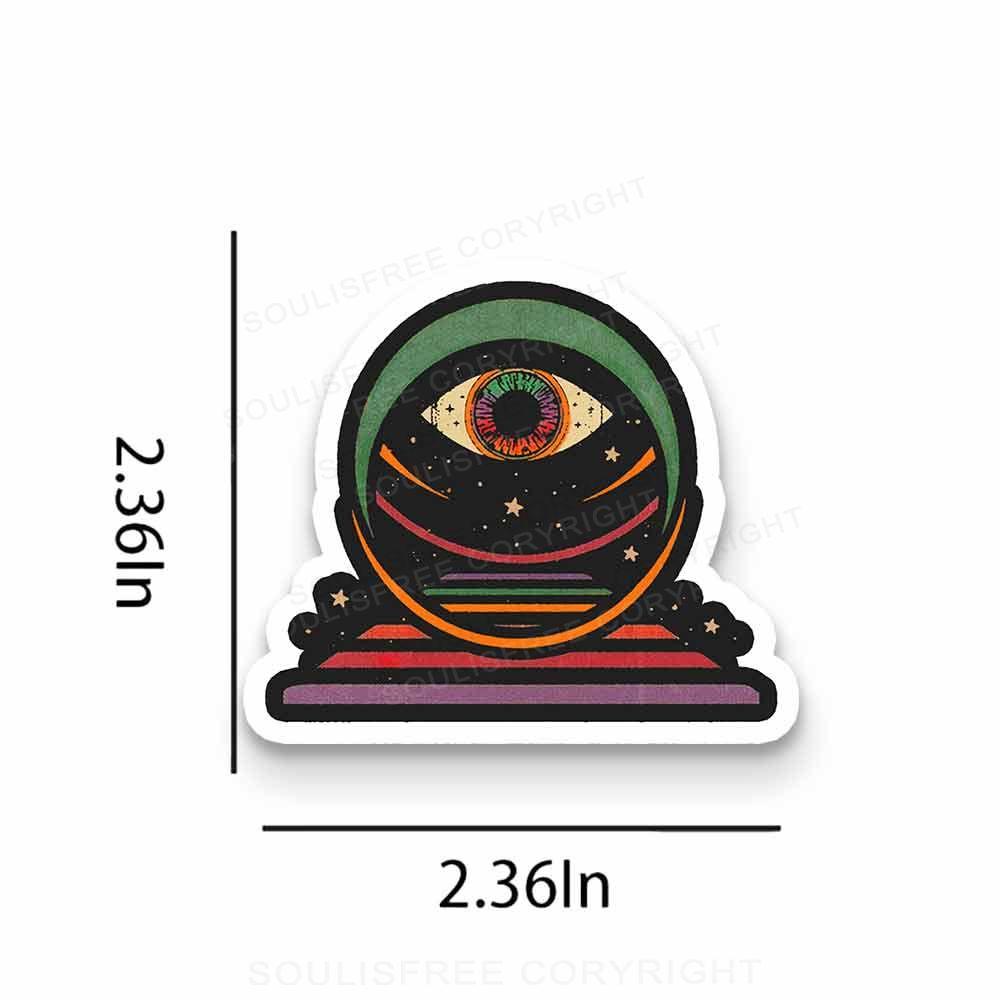 Meditation Under The Stars 1PC Sticker