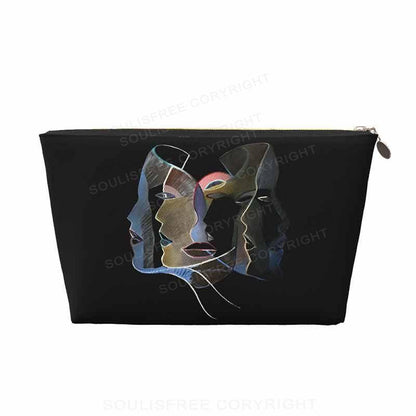 Layers of Masks Cosmetic Bag