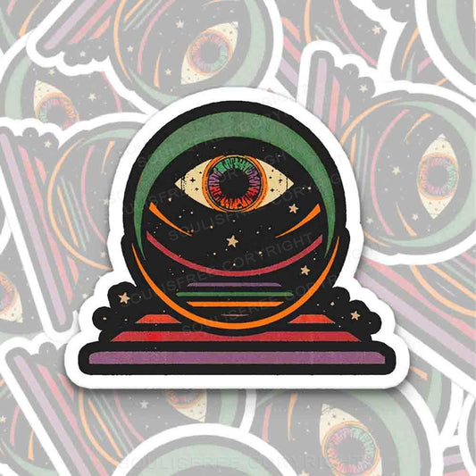 Meditation Under The Stars 1PC Sticker