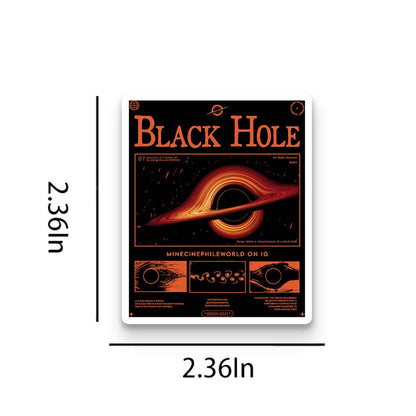 Explore Black Holes 1PC Sticker