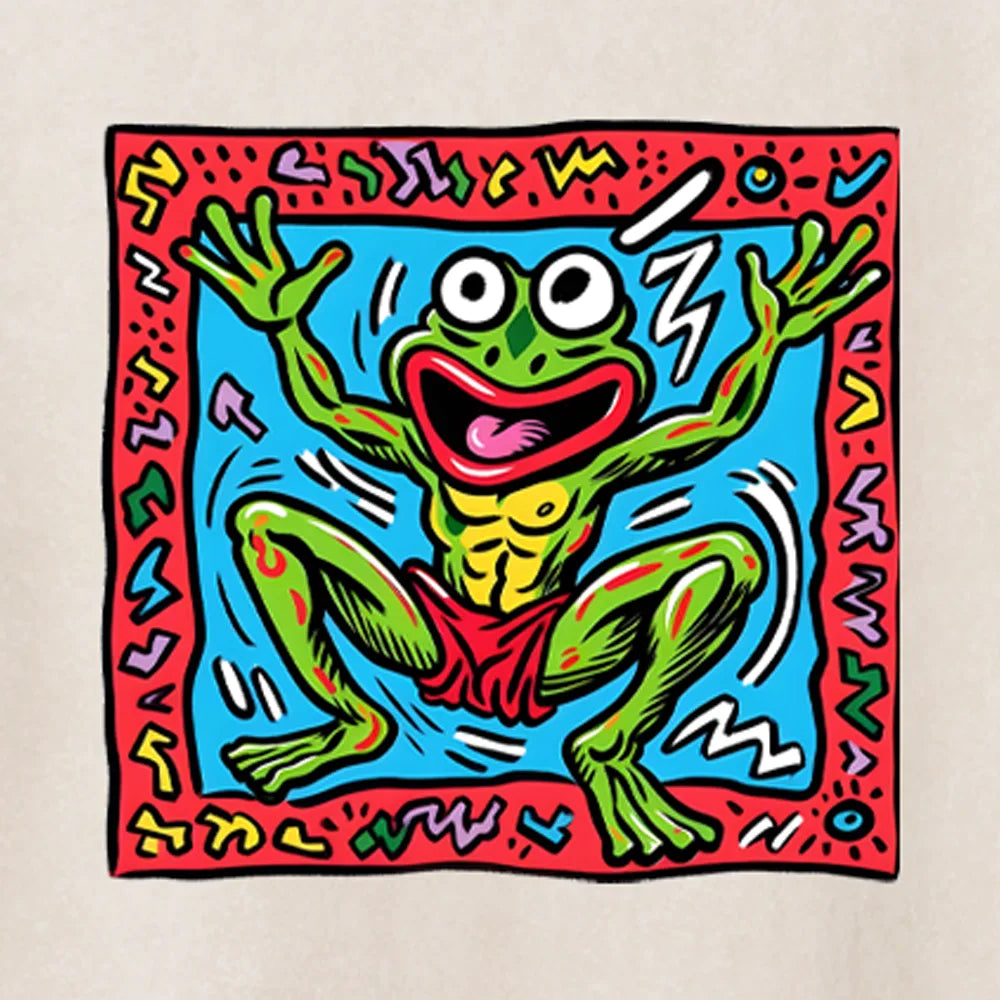 Frog In Red Pants