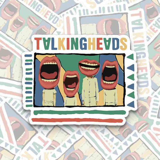 Talking Heads I'm Loud And Proud 1PCS Stickers