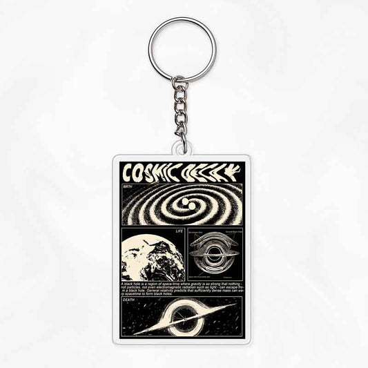 Universe Collapse Keychain