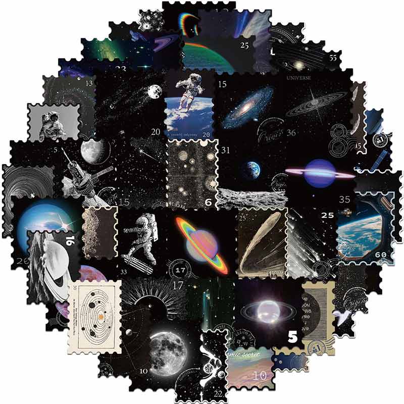 Mysterious Universe 50PCS Stickers