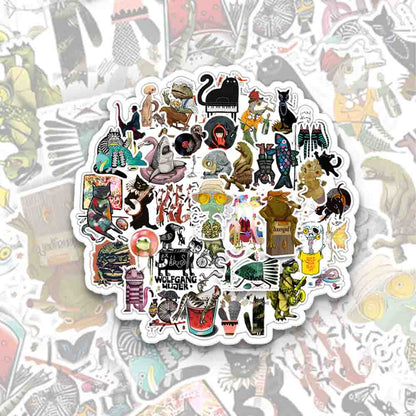 Animal Daily Life 50PCS Stickers