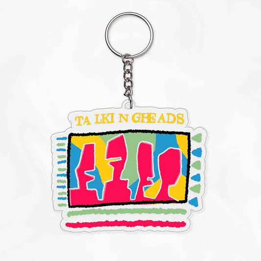 Talking Heads Talk To Each Other Keychain