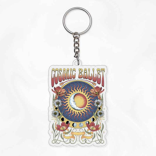 Psychedelic Ballet Keychain