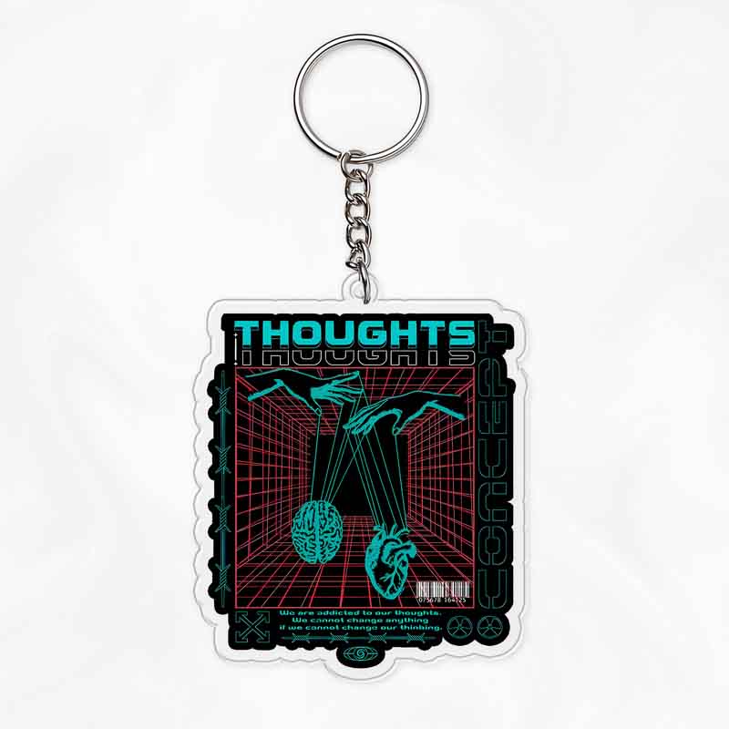 A Clash Of Ideas Keychain