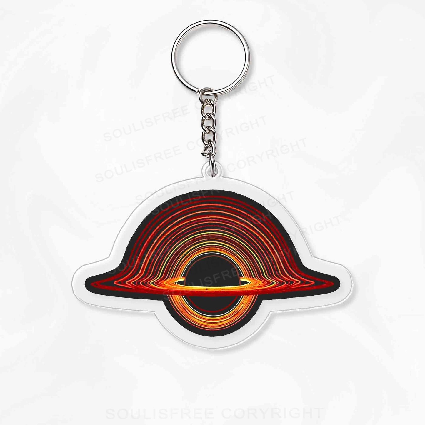 Planet Aperture Keychain