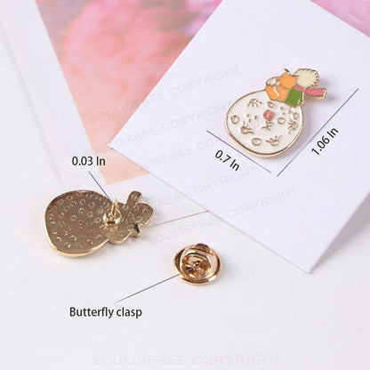 The Little Prince rose shape  Pins