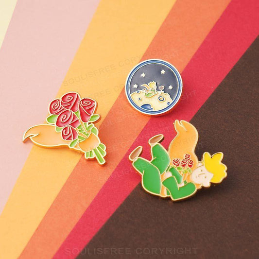 The Little Prince And The Fox Pins