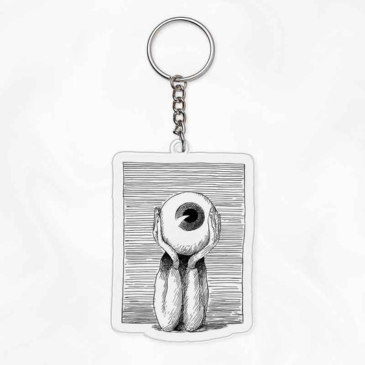 The Eye of the Beholder Keychain