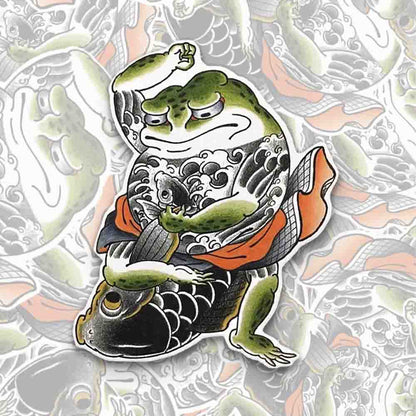 Violent frogs 1PC Sticker