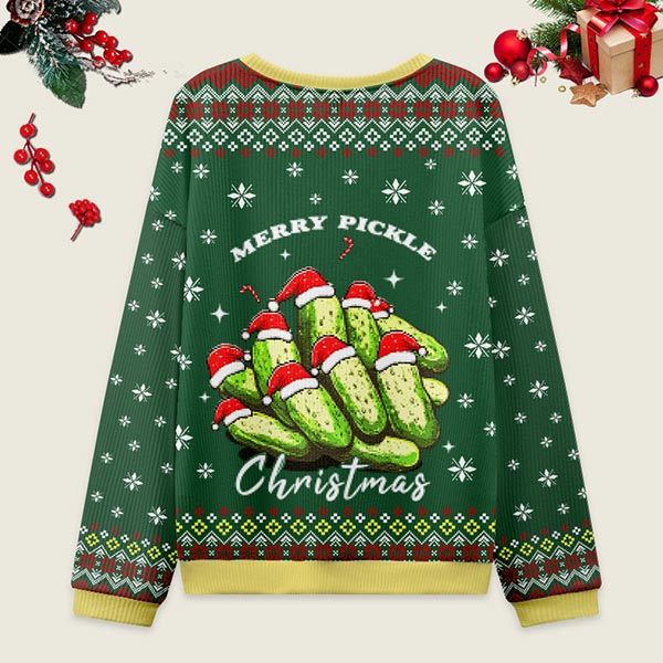 Christmas Pickles Ugly Christmas Sweater