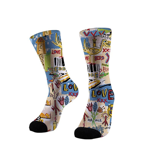 Lovers Full Print Socks