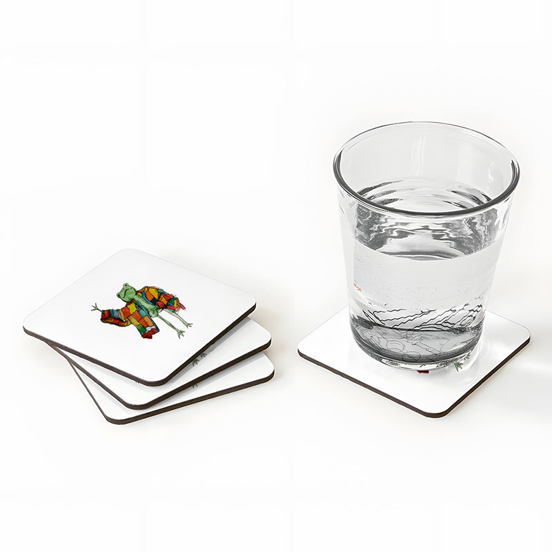 Stylish Frog Drink Coaster