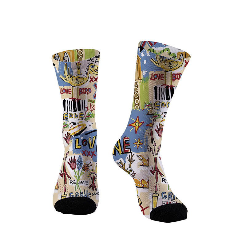 Lovers Full Print Socks