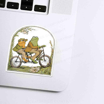 Frog Couple 1PC Sticker