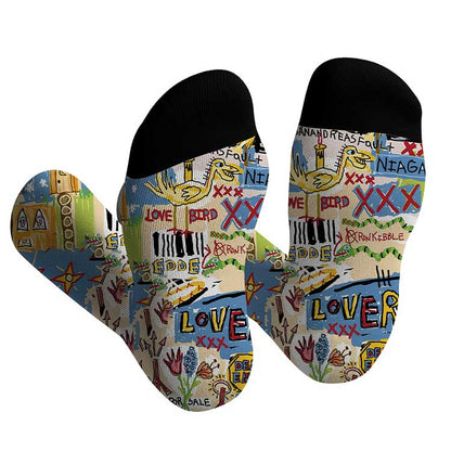 Lovers Full Print Socks