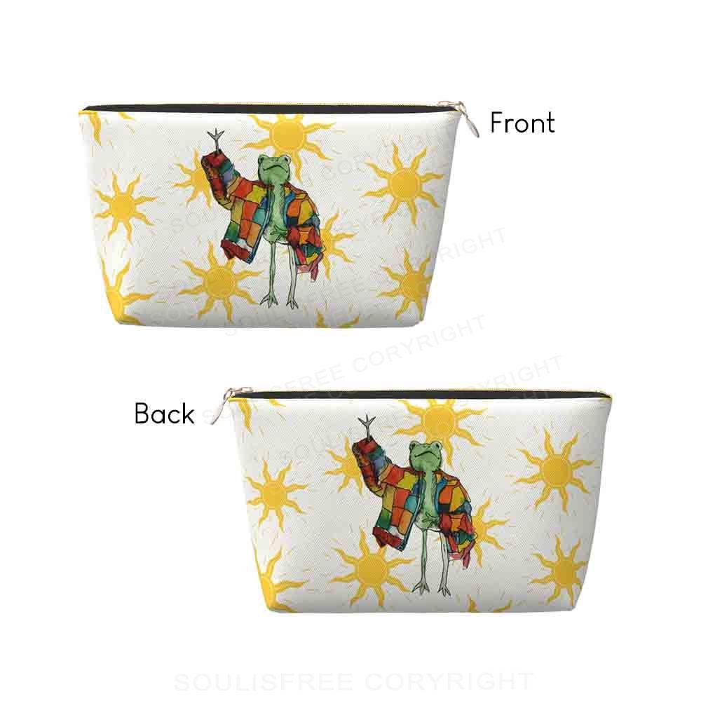 Stylish Frog Cosmetic Bag