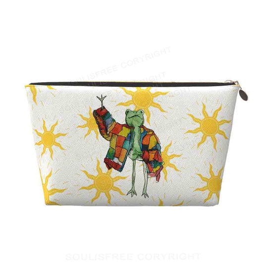 Stylish Frog Cosmetic Bag