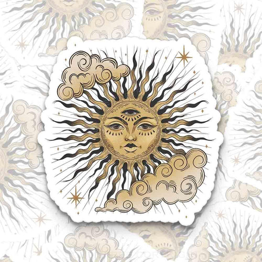 Living By The Sun 1PC Sticker